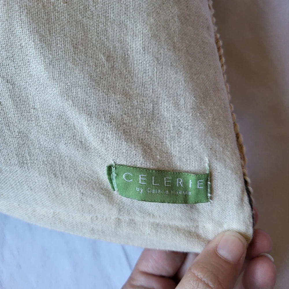 Celery Square Pillow